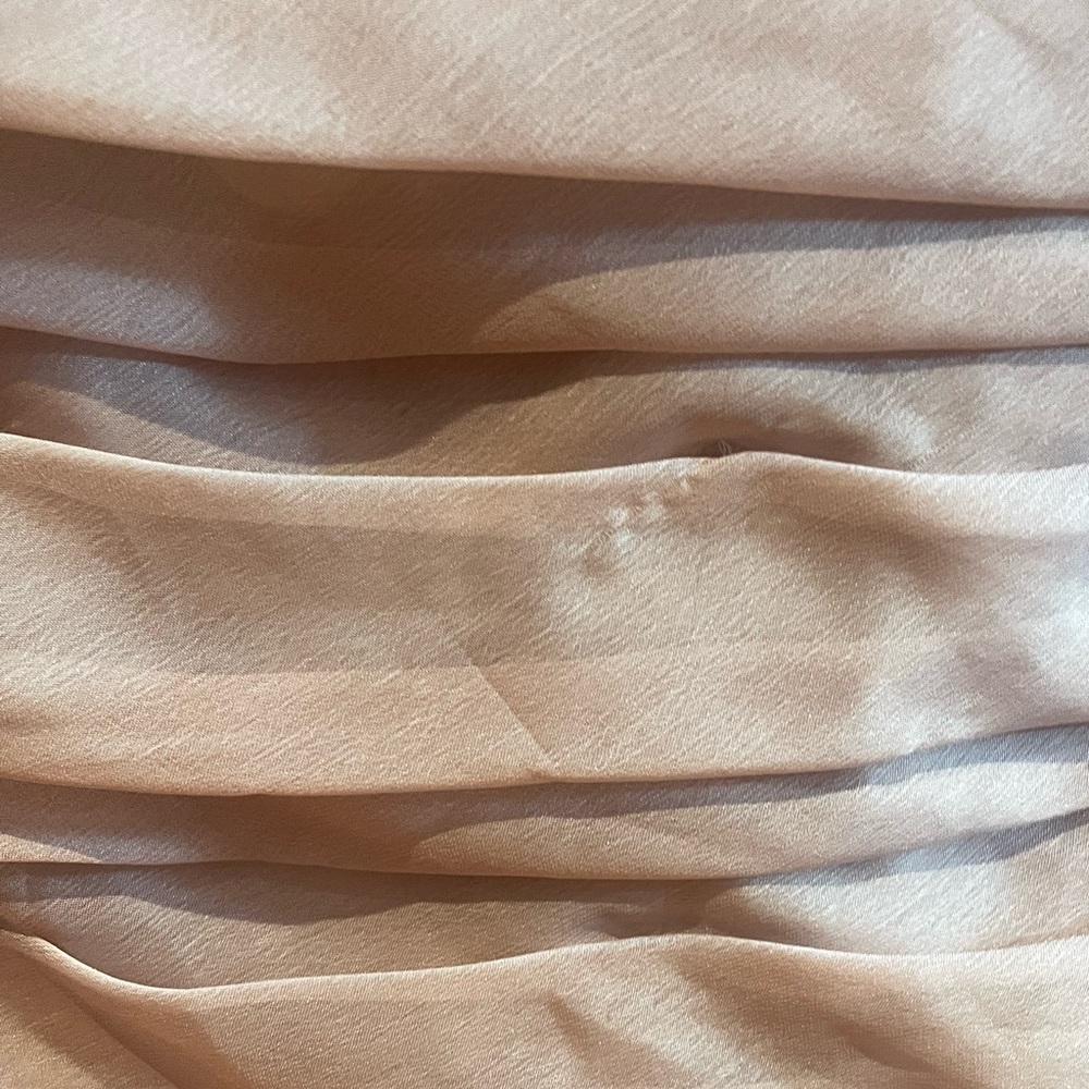 ML Monique Lhuillie Bridesmaids Dress. Dusty Rose Color Size 4 - Picture 9 of 15